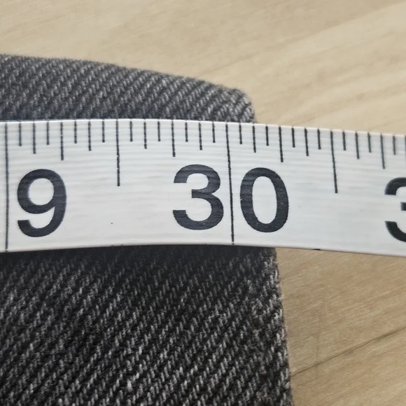 Free People Distressed Denim Jacket Black S (Fits Like M) Thrashed Grunge Skater - Picture 14 of 15